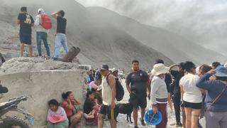 Arequipa: confirman nueve mineros heridos en enfrentamientos  (VIDEO)