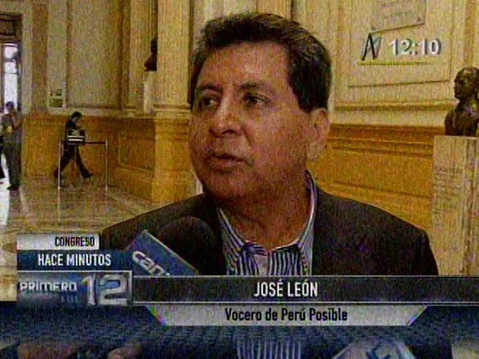 José León asegura que Carmen Omonte no terminará sometida a decisiones de Nadine Heredia