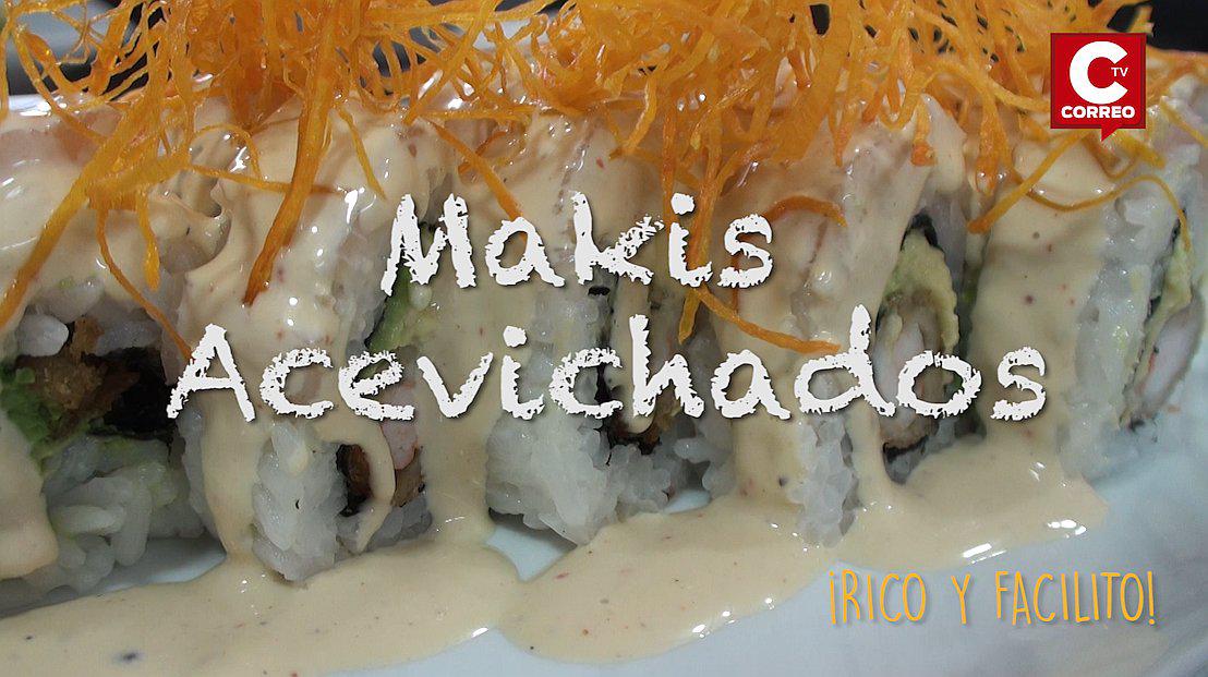 ​Rico y facilito: no pares de comer estos Makis acevichados (VIDEO)