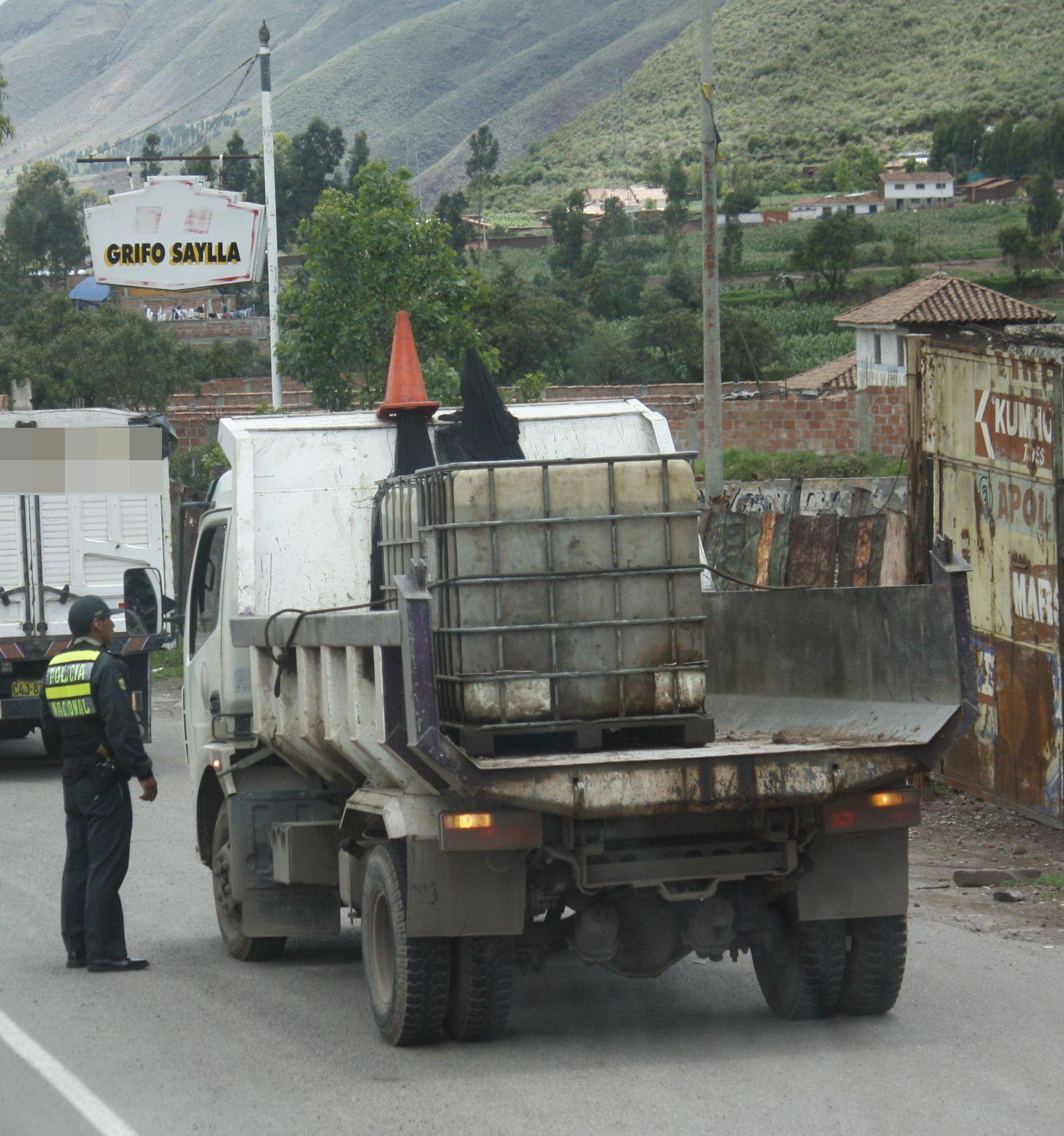 Vehículos son intervenidos