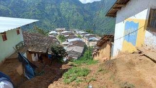 Piura: Sesenta familias están en peligro por agrietamientos en el cerro Culebreros