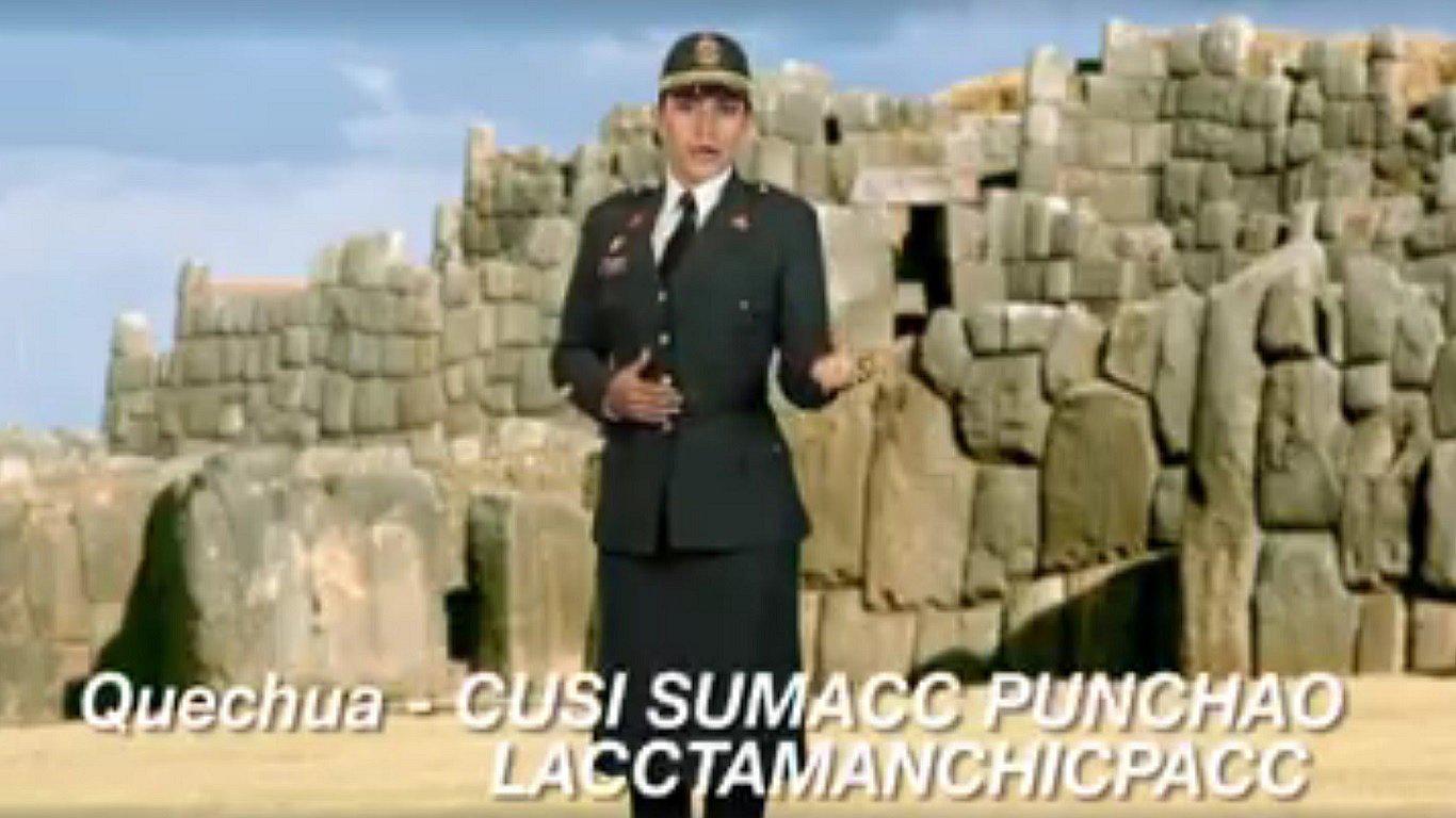 Facebook: Policía Nacional del Perú publicó saludo en diferentes idiomas por Fiestas Patrias (VIDEO)