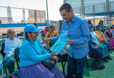 Tacna: Alfabetizarán a más de 100 adultos mayores de Gregorio Albarracín