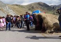 Bloqueo del Corredor Minero se agudiza en Cusco: pobladores levantan chozas en plena vía (VIDEO)