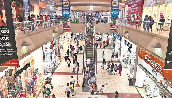 ​Los centros comerciales venderán S/27,658 millones