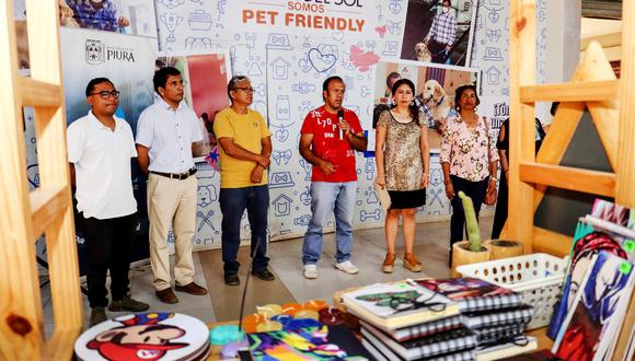 Feria Artesanal "Manos del arte", organizada por la Municipalidad de Piura.