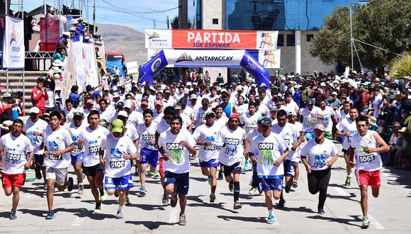 La IV Competencia Espinar 10K reúne a los mejores atletas de Cusco