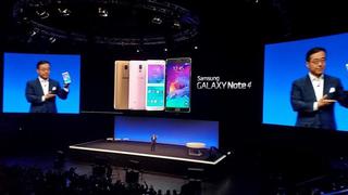 IFA 2014: Samsung presentó el Galaxy Note 4 y el Note Edge (VIDEO)