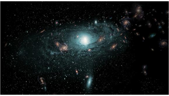 Observan por primera vez 883 galaxias detrás de la Vía Láctea (VIDEO)
