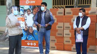 Ica: ONG donó 2 mil protectores faciales para personal médico  