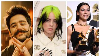 Camilo, Billie Eilish, Dua Lipa y más: Esta es la lista de nominados al Grammy 2021