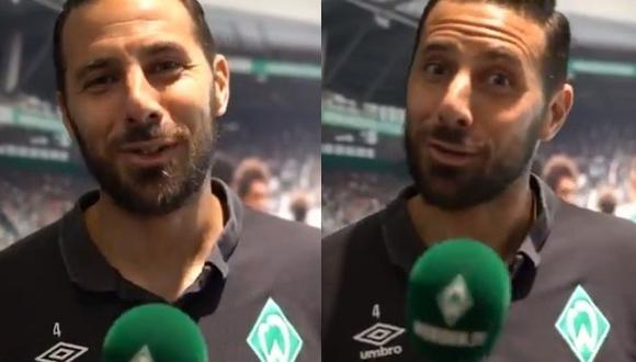 Claudio Pizarro renovó por un año más con el Werder Bremen: "Estoy muy contento" (VIDEO)