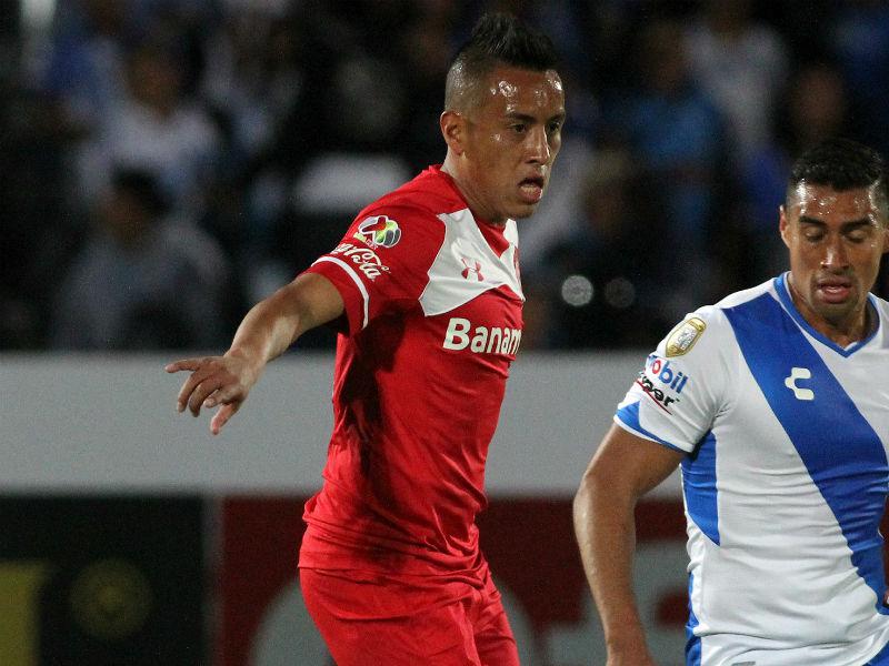 Christian Cueva anotó su primer gol con el Toluca
