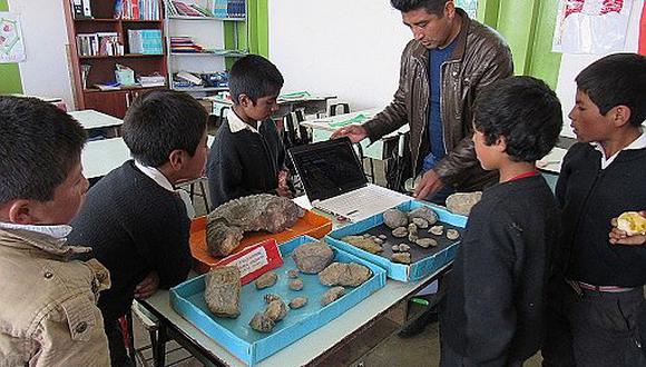 Estudiantes y profesores hallan restos fósiles que datarían de 250 millones de años 