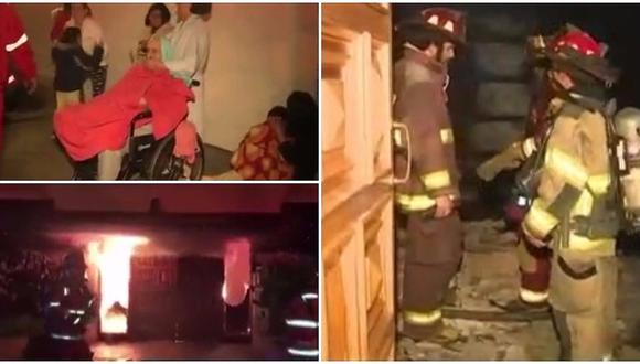 San Isidro: Al menos 10 heridos deja un incendio en edificio multifamiliar (VIDEO)