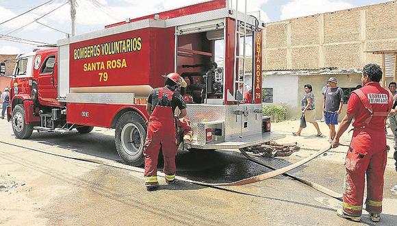 Piura: S/ 2.5 millones para implementar a bomberos de la región 
