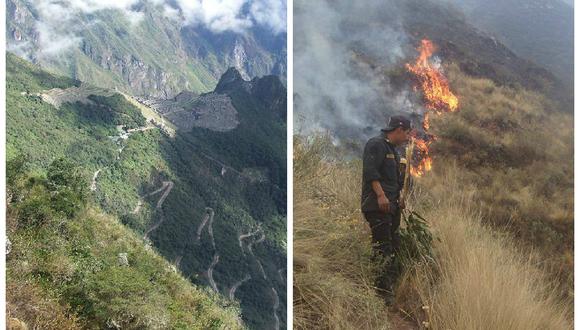 Machupicchu: incendio forestal afecto flora y fauna