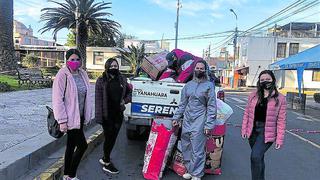 Pobladores de Tambo Cañahuas en Arequipa recibieron ayuda social