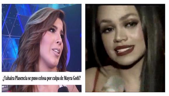 Mayra Goñi tildó de celosa a Yahaira Plasencia pero ella le responde (VIDEO)