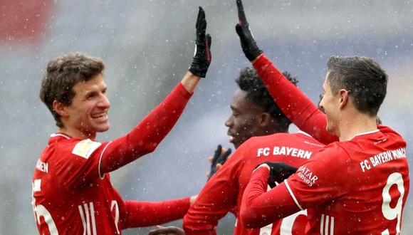 Bayern Munich consiguió su noveno título de Bundesliga esta temporada. (Foto: EFE)