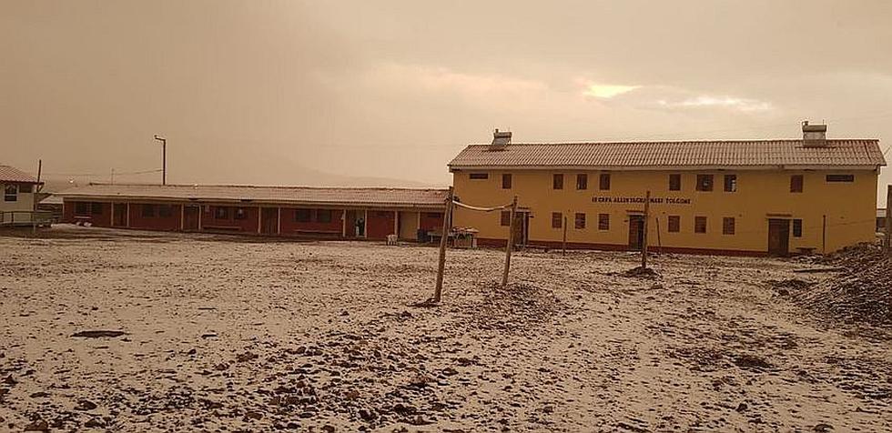 Cuando el frío no puede con la educación a más de 4,700 m.s.n.m. (FOTOS)