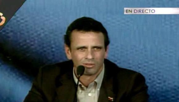 Henrique Capriles: "Nicolás (Maduro) no es Chávez y ustedes lo saben"