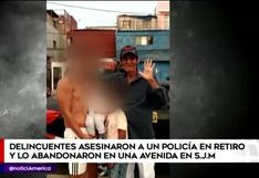 Cuerpo sin vida es hallado en Av. Los Eucaliptos, en San Juan de Miraflores (VIDEO)