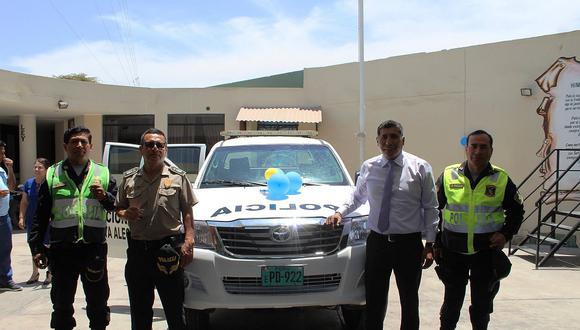 Municipio entrega patrullero para apoyar la seguridad