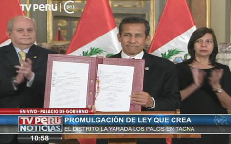 Un día como hoy se promulga la creación del distrito La Yarada Los Palos (VIDEO)