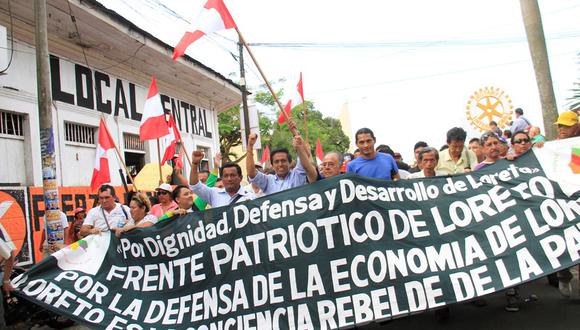 Iquitos: Miles salieron a las calles exigiendo que Lote 192 no se privatice