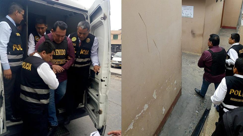 Félix Moreno irá al establecimiento penitenciario Ancón I (FOTOS)