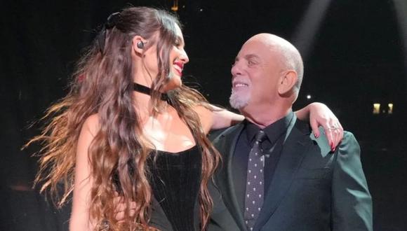 Olivia Rodrigo cantó junto a Billy Joel en el escenario del Madison Square Garden. (Foto: @oliv.iarodrigobr)