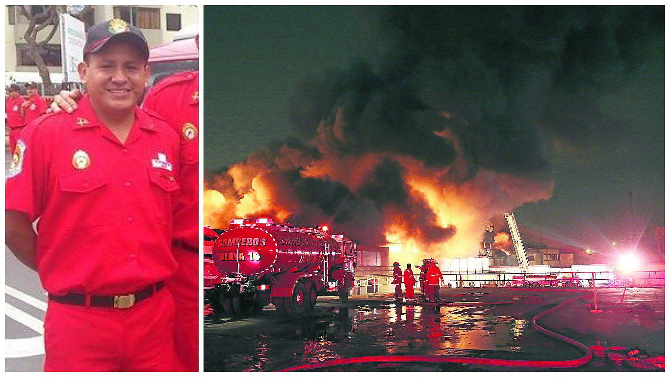 Junín llora al bombero héroe nacido en La Oroya 