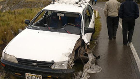 Esposos mueren en accidente de tránsito en la vía Arequipa-Juliaca