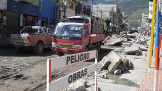 Obras siguen paralizadas por falta de presupuesto