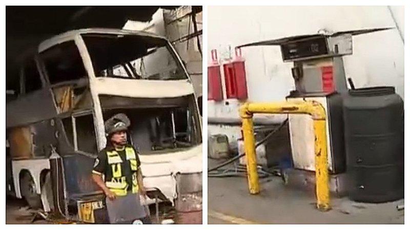 ATE: Hallan grifo clandestino en local de empresa de transporte interprovincial (VIDEO)