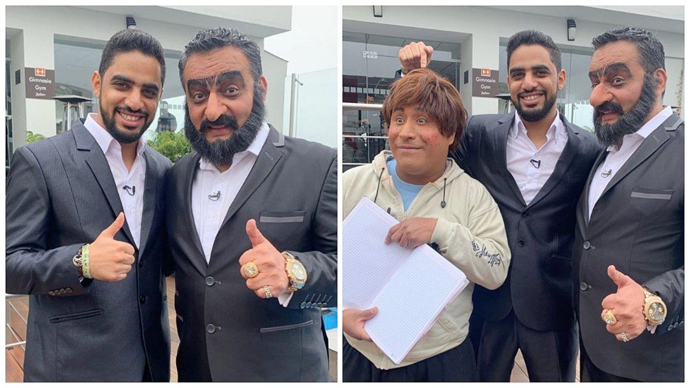 Empresario árabe que construyó casa a niño peruano grabó sketch con 'El Wasap de JB' (VIDEO)