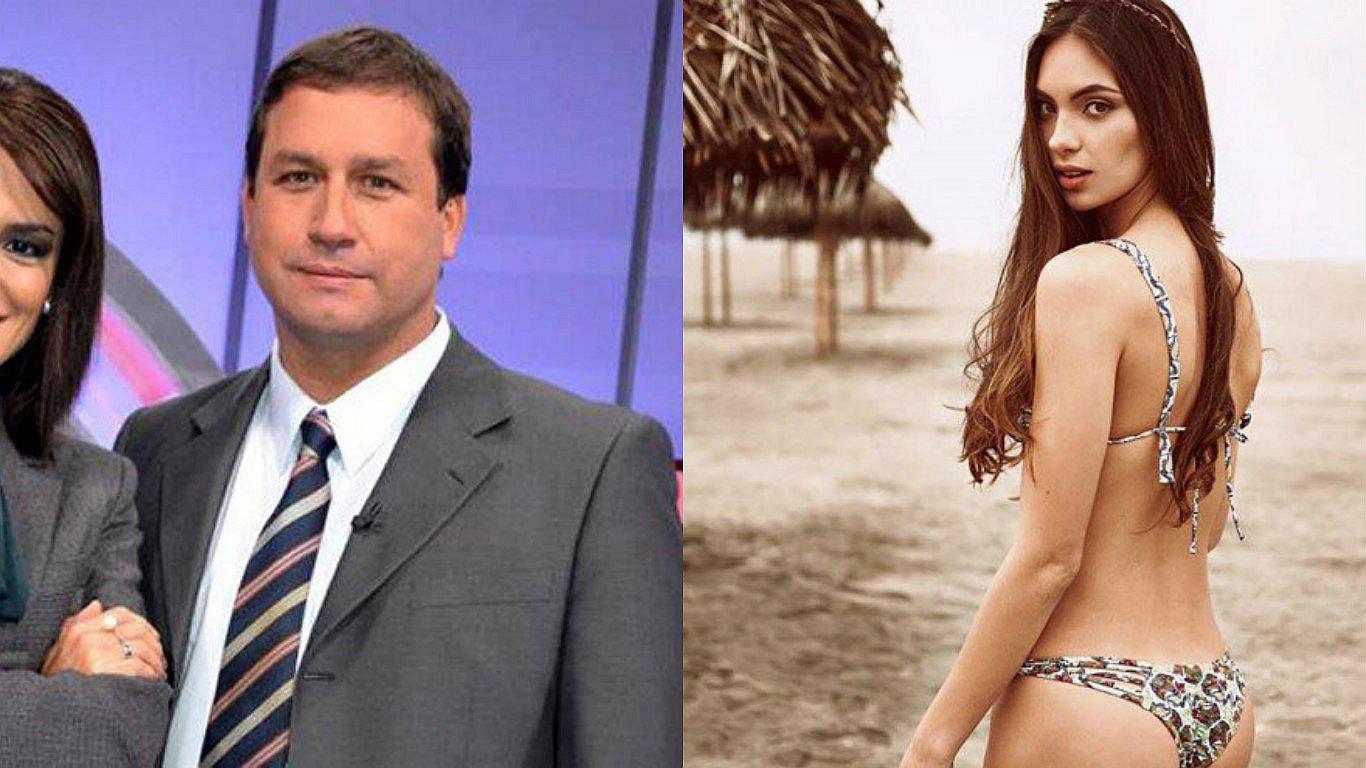 René Gastelumendi le envía este picante piropo a Natalie Vértiz en vivo (VIDEO)