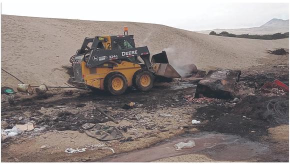 Fiscalía del Medio Ambiente dispuso la destrucción de 14 toneladas de estos recursos.