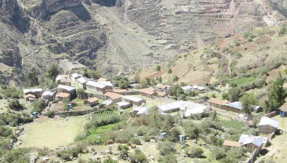 Huancavelica: Deslizamientos ponen en peligro a poblado