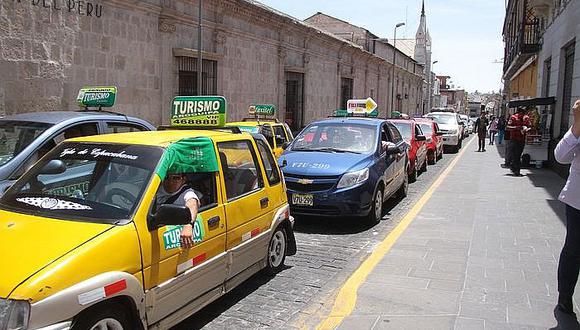 Arequipa: 11 mil 977 taxistas recibirán certificados especiales de circulación