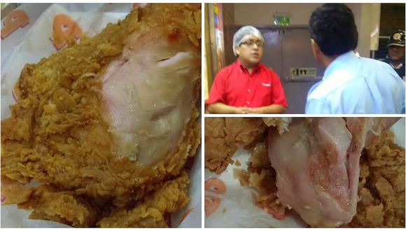 Facebook: denuncian a conocida cadena de comida rápida por pollo podrido (VIDEO)