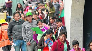 Arequipa: Más de 2 mil personas quedan fuera del Promuvi 