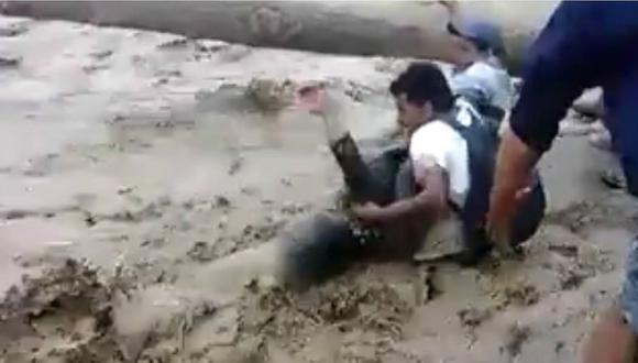Áncash: Agricultora muere al caer al río Loco en Moro (VIDEO) 