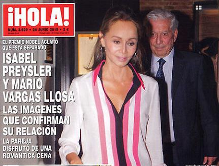 ​Mario Vargas Llosa: Aparecen nuevas fotos de escritor con Isabel Preysler