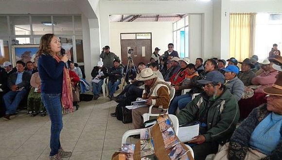 Puno: pobladores de Melgar piden cierre de minera Aruntani