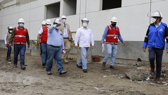 Contralor General constató avance de obras del hospital de Huancabamba