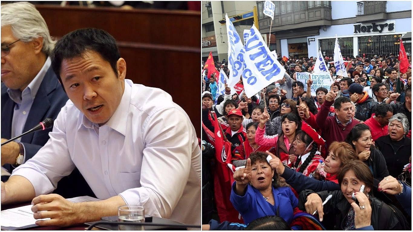 Kenji Fujimori pide dar al gobierno facultades legislativas por solucionar huelga de maestros