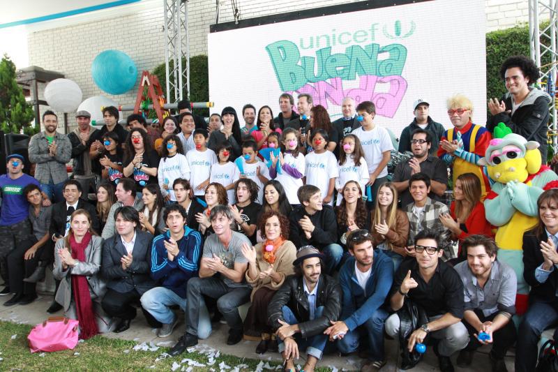 Unicef lanzó campaña "Buena Onda" 2013