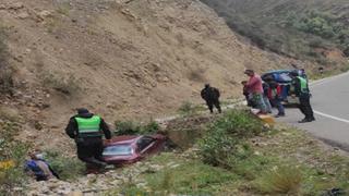 Accidentes en Huancavelica dejan a tres heridos